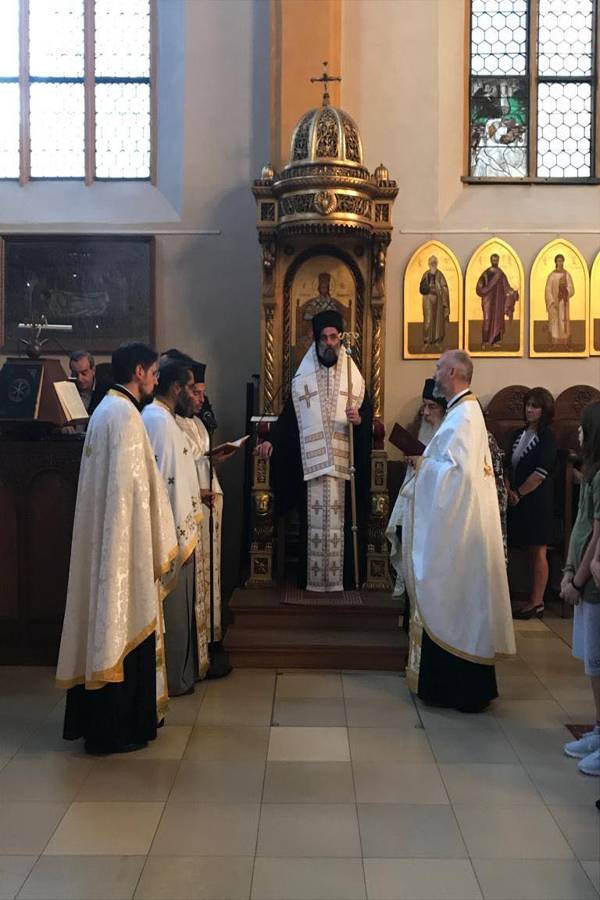 Μόναχο: Εορταστική Θεία Λειτουργία στη Salvatorkirche 6